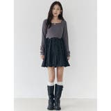 ドッキングバルーンミニワンピース | CALNAMUR | 詳細画像18 