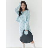 リボンジャガードキャミワンピース | CALNAMUR | 詳細画像7 