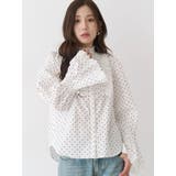 コットンフリルレースブラウス | CALNAMUR | 詳細画像10 