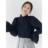 コットンフリルレースブラウス | CALNAMUR | 詳細画像12 