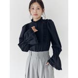 コットンフリルレースブラウス | CALNAMUR | 詳細画像13 