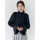 コットンフリルレースブラウス | CALNAMUR | 詳細画像14 