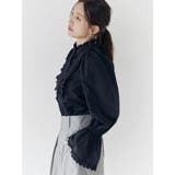 コットンフリルレースブラウス | CALNAMUR | 詳細画像16 