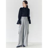 コットンフリルレースブラウス | CALNAMUR | 詳細画像29 