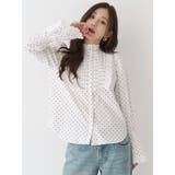 コットンフリルレースブラウス | CALNAMUR | 詳細画像9 