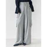 グレー | カーゴデザインパンツ | CALNAMUR