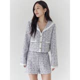 バックポケットツイードショートパンツ | CALNAMUR | 詳細画像11