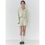 バックポケットツイードショートパンツ | CALNAMUR | 詳細画像16