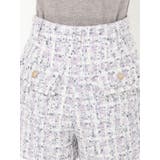 バックポケットツイードショートパンツ | CALNAMUR | 詳細画像35