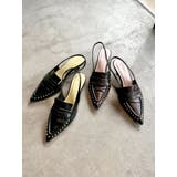 バイカラーローファーミュール | CALNAMUR | 詳細画像2 