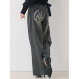 バックデザインワイドデニム | CALNAMUR | 詳細画像1 