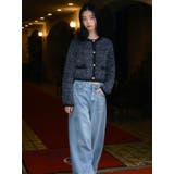 バックデザインワイドデニム | CALNAMUR | 詳細画像5 