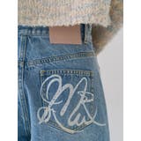 バックデザインワイドデニム | CALNAMUR | 詳細画像7 