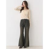 ローライズフレアデニムパンツ | CALNAMUR | 詳細画像14