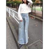 ローライズフレアデニムパンツ | CALNAMUR | 詳細画像24