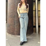 ローライズフレアデニムパンツ | CALNAMUR | 詳細画像25