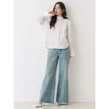 ローライズフレアデニムパンツ | CALNAMUR | 詳細画像5