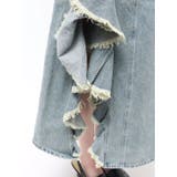 フリルスリットデニムミニスカート | CALNAMUR | 詳細画像14 