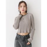 ケーブルMIXコンパクトニット | CALNAMUR | 詳細画像5 