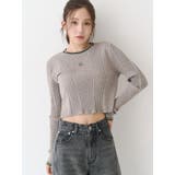 グレー | ケーブルMIXコンパクトニット | CALNAMUR