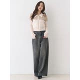 フロントジップバイカラーニット | CALNAMUR | 詳細画像22 