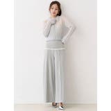 フロントジップバイカラーニット | CALNAMUR | 詳細画像26 