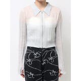 フロントジップバイカラーニット | CALNAMUR | 詳細画像33 