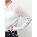 フロントジップバイカラーニット | CALNAMUR | 詳細画像37 