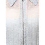 フロントジップバイカラーニット | CALNAMUR | 詳細画像44 