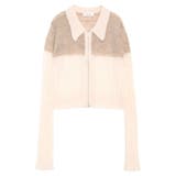 フロントジップバイカラーニット | CALNAMUR | 詳細画像45 