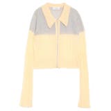 フロントジップバイカラーニット | CALNAMUR | 詳細画像46 