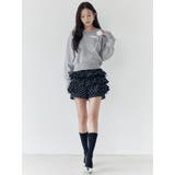 オーガンコサージュVネックニット | CALNAMUR | 詳細画像22 