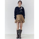 オーガンコサージュVネックニット | CALNAMUR | 詳細画像28 