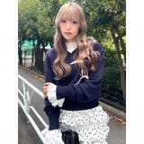 オーガンコサージュVネックニット | CALNAMUR | 詳細画像35 