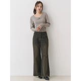 コサージュリボンコンパクトニット | CALNAMUR | 詳細画像19 