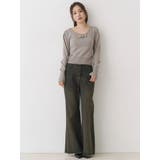 コサージュリボンコンパクトニット | CALNAMUR | 詳細画像20 