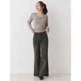 コサージュリボンコンパクトニット | CALNAMUR | 詳細画像22 