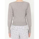 コサージュリボンコンパクトニット | CALNAMUR | 詳細画像25 