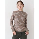 リボンパターンニット | CALNAMUR | 詳細画像7 