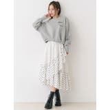 バックリボンスウェットトップス | CALNAMUR | 詳細画像17 