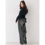 バックリボンスウェットトップス | CALNAMUR | 詳細画像21 