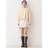 バックリボンスウェットトップス | CALNAMUR | 詳細画像25 