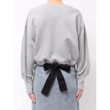 バックリボンスウェットトップス | CALNAMUR | 詳細画像28 