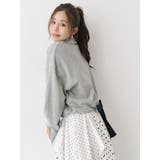 バックリボンスウェットトップス | CALNAMUR | 詳細画像3 