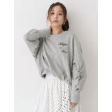 バックリボンスウェットトップス | CALNAMUR | 詳細画像6 