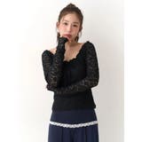 ピーチレースパットイントップス | CALNAMUR | 詳細画像22 