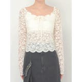 ピーチレースパットイントップス | CALNAMUR | 詳細画像40 