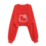 レッド | 【HELLO KITTYコラボ】シャギーニットアンサンブル | CALNAMUR