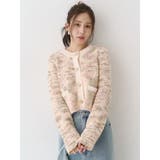 ファンシーヤーンクラシカルニットカーディガン | CALNAMUR | 詳細画像15 