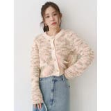 ファンシーヤーンクラシカルニットカーディガン | CALNAMUR | 詳細画像16 